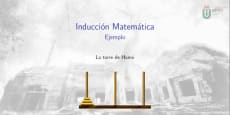 Aplicación del principio de Inducción a la Torre de Hanoi