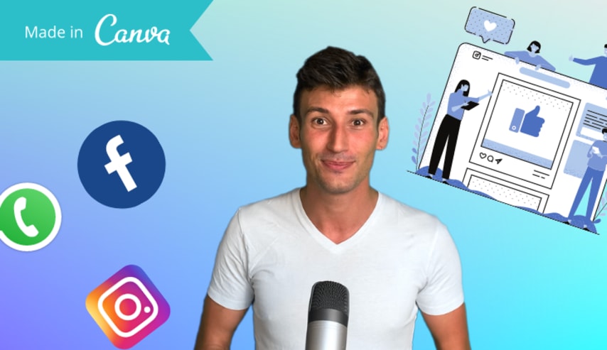 Aprende a diseñar contenido digital con Canva en 1 hora