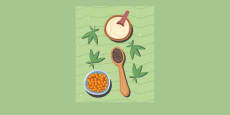 Dieta antiinflamatoria con cannabis
