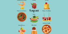 School of tapas I/Escuela de tapas I. English/Spanish
