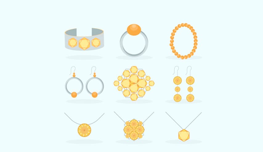 Joyería tejida con Crochet o Ganchillo