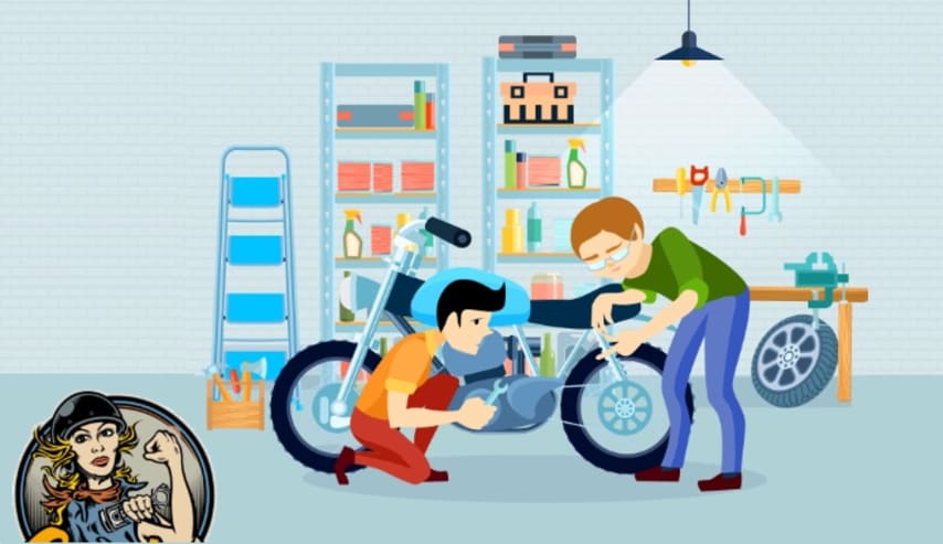 El taller mecánico y las herramientas más especiales
