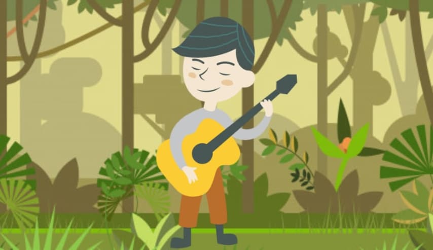 Toca la guitarra ya! (y aprende desde la naturaleza)