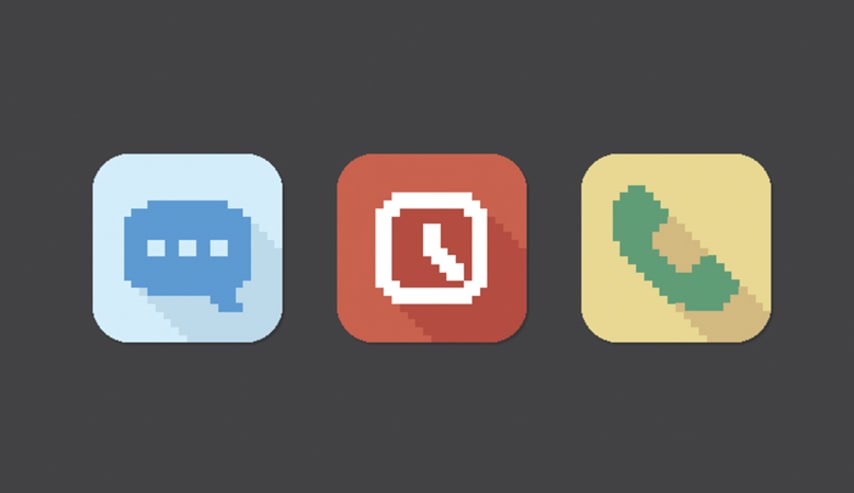 Letras pixeladas con Illustrator