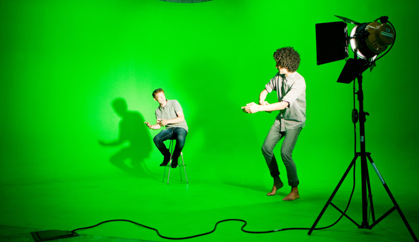 Aprende composición digital con green screen y 3d