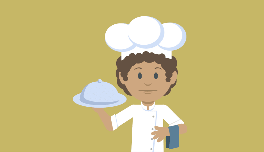 Aprende a presentar Platos Calientes al cliente