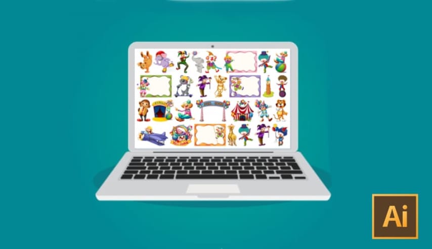 Diseño de Kits Imprimibles básico en Ilustrador