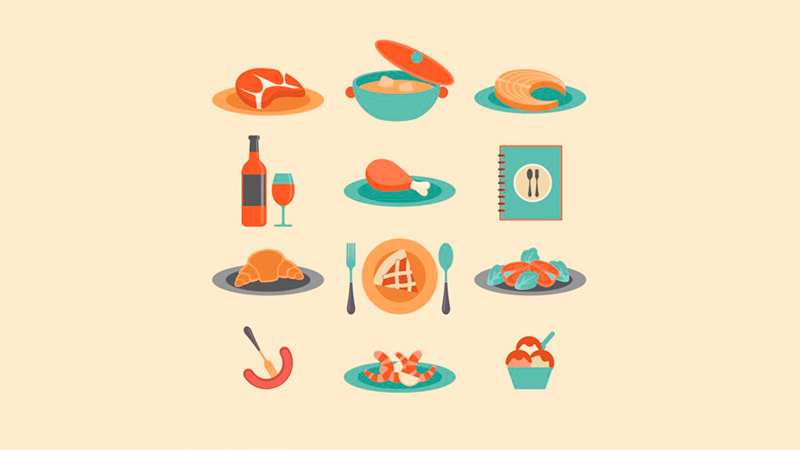 Aprende a presentar platos de marisco, pescados y carnes