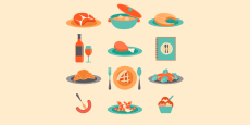 Aprende a presentar platos de marisco, pescados y carnes