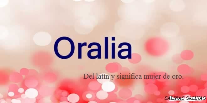 Oralia Salinas Salinas