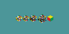 Aprende a modelar un cubo de Rubik con Cinema 4D