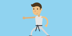 Clases de Artes Marciales: jujutsu - Cinturón Negro 2º dan