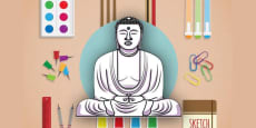 Thangka: aprende a dibujar y colorear pintura tibetana