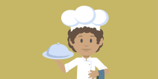 Aprende a presentar Platos Calientes al cliente