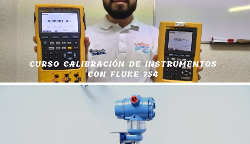 Calibración de Instrumentos con calibrador de procesos Fluke 754 con soporte HART